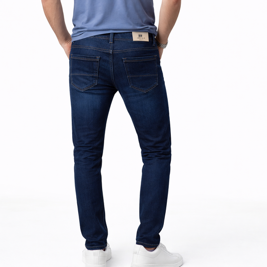 Men’s Slim Fit Jeans D’Elles & Co — Dark Blue