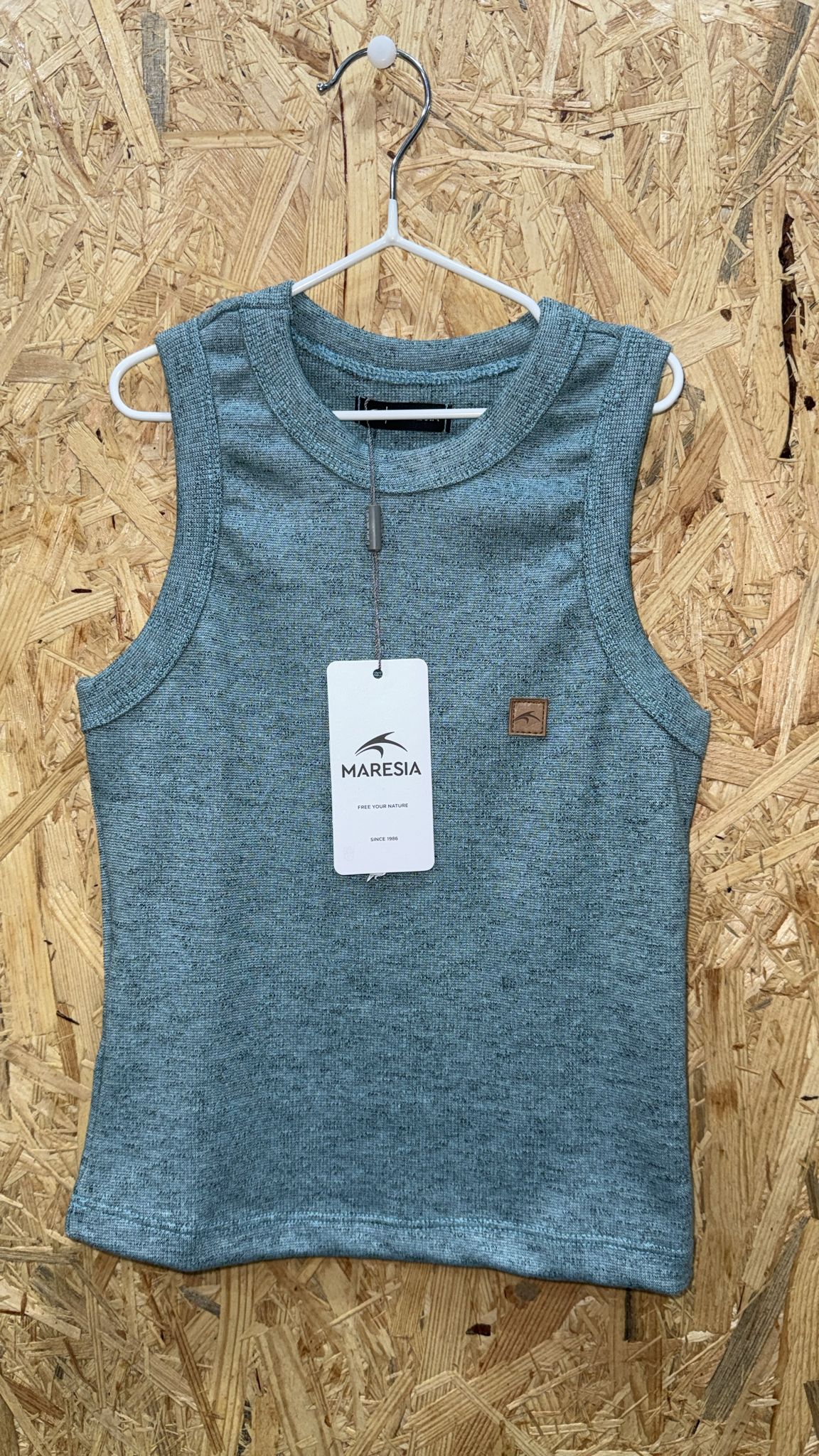 The Maresia 'Coastline' Ribbed Crop Tank