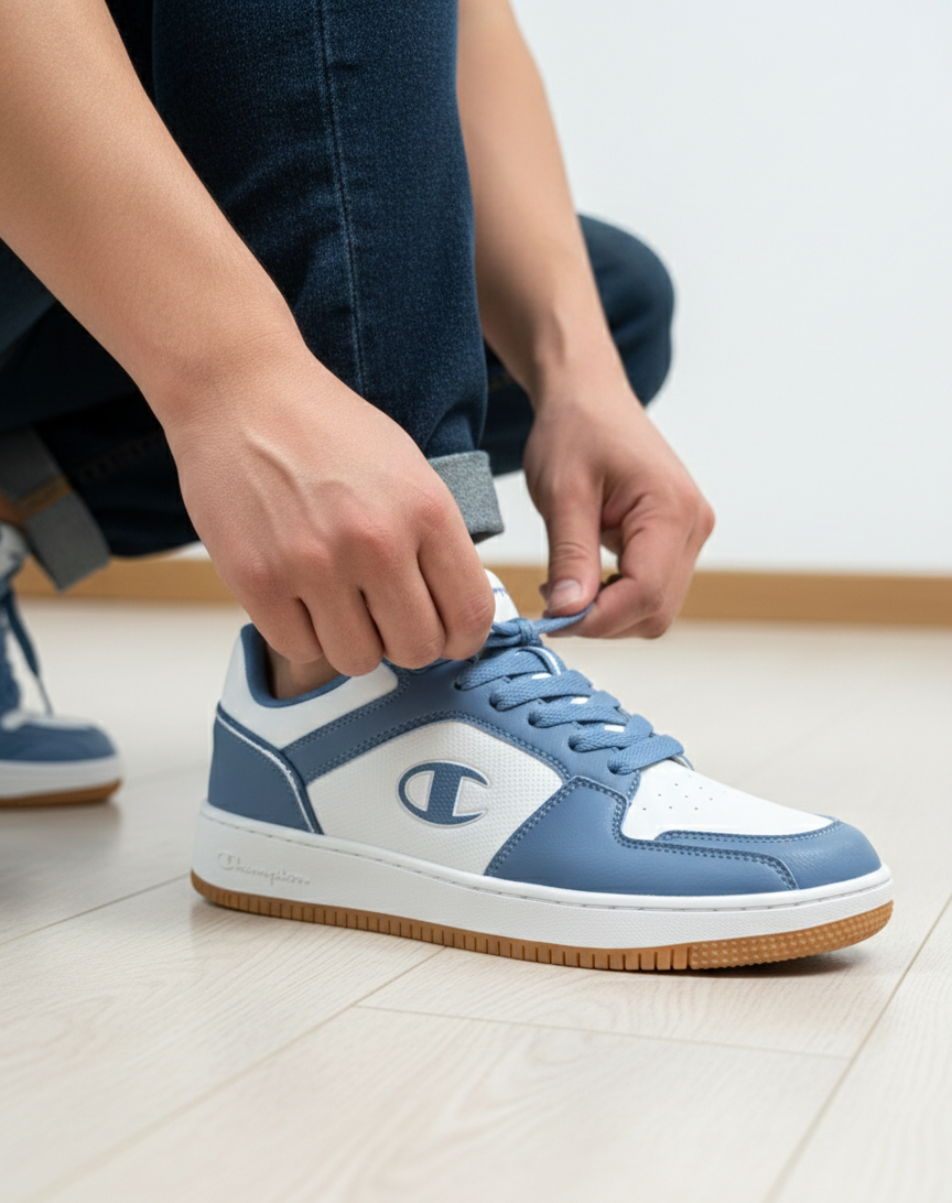 Men's Champion Classic Low-Top Court Sneakers